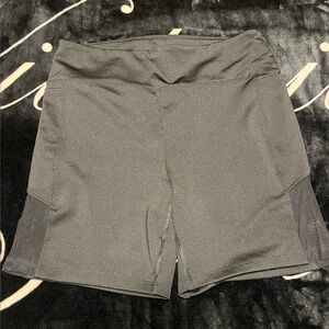 Victoria’s Secret PINK Black Biker Shorts with Pockets